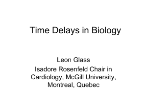 Time Delays in Biology
