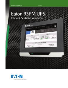 Eaton 93PM UPS