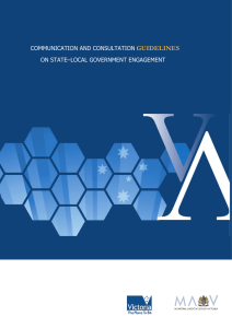 2008 Victorian State-Local Government Agreement Communication