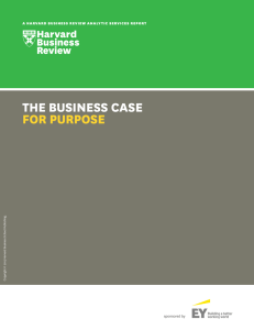 The business case for purpose