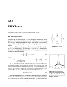 LRC Circuits - BYU Physics and Astronomy