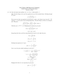 Homework #2 - UC Davis Mathematics
