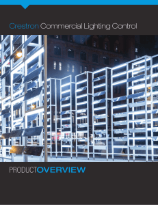 Brochure: Crestron Commercial Lighting Control