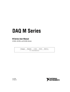 DAQ M Series User Manual
