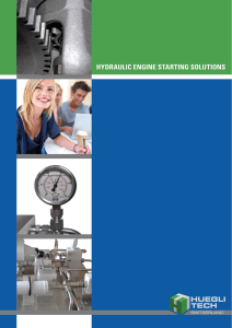 HYDRAULIC ENGINE STARTING SOLUTIONS