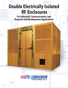 Double Electrically Isolated RF Enclosures - ETS