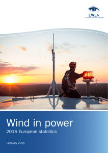 Wind in power - The European Wind Energy Association