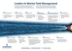 Leaders In Marine Tank Management