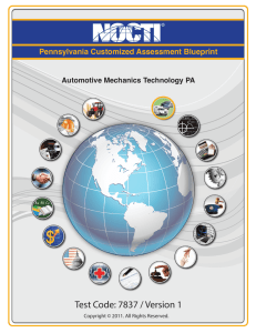Automotive Mechanics Technology