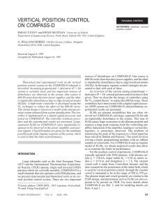 vertical position control on compass-d