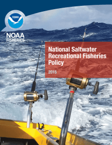 National Saltwater Recreational Fisheries Policy