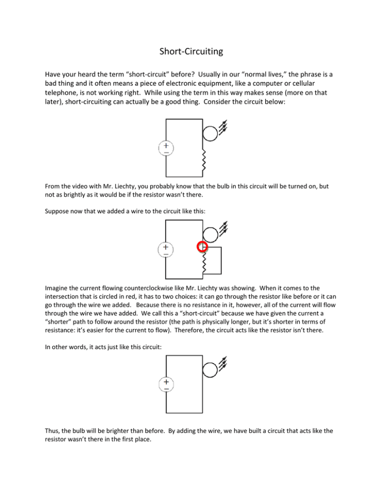 short-circuiting