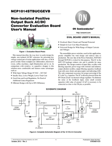 EVBUM2143 - Non-isolated Positive Output Buck AC/DC Converter