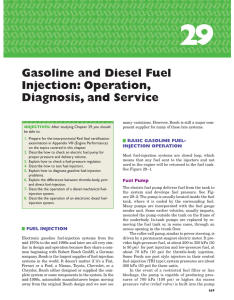 Gasoline and Diesel Fuel Injection: Operation, Diagnosis, and Service