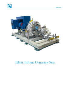 Elliott Turbine Generator Sets