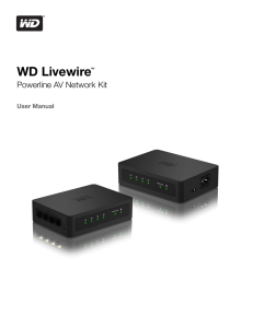 WD Livewire User Manual