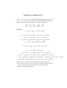 Solutions to Homework 5