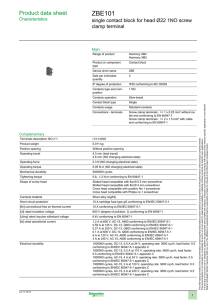 ZBE101 - Schneider Electric