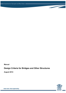 Design criteria for bridges and other structures