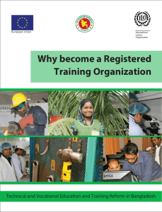 Why become a Registered Training Organization