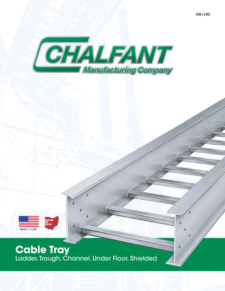 GR-Magic® Wire Mesh Cable Tray  Chalfant Manufacturing 