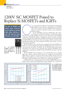 1200V SiC MOSFET Poised to Replace Si