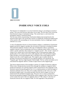 inside only voice coils - One Systems | On Point Audio