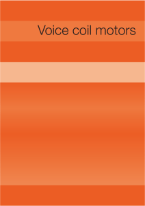 Voice coil motors