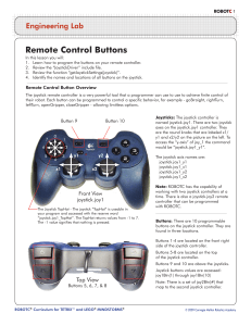 Remote Control Buttons