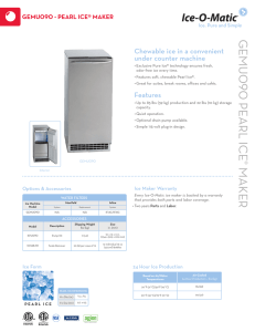 gemu090 pearl ice maker - Ice-O