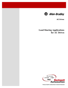 Load Sharing Applications for AC Drives