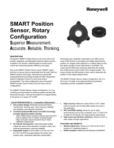 SMART Position Sensor- Rotary Configuration