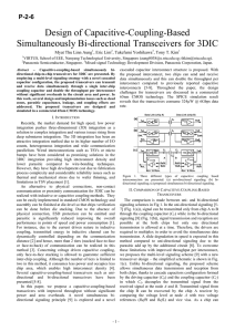 Design of Capacitive-Coupling-Based Simultaneously Bi