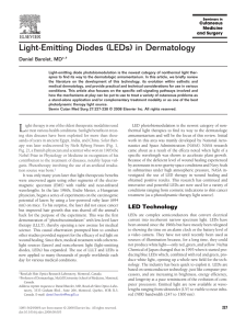 Light-Emitting Diodes (LEDs) in Dermatology