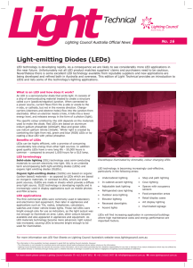 Light-emitting Diodes (LEDs)