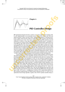 PID Controller Design