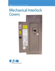 Mechanical Interlock Covers