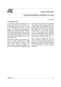 understanding power factor