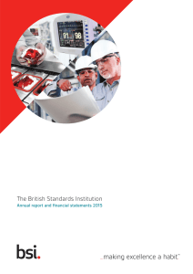 The British Standards Institution