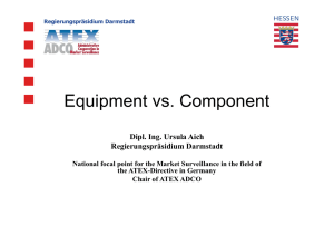Equipment vs. Component