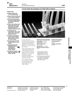 Soft Shell Pin and Socket Connectors Catalog