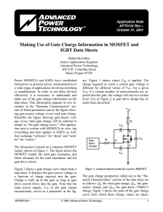 Anatomy of Gate Charge