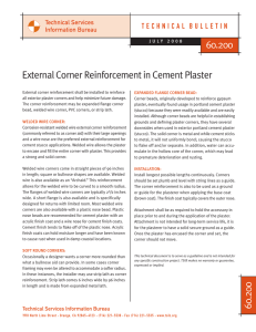 60-200 External Corner Reinforcement