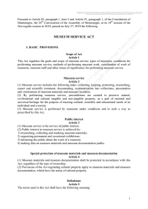 Pursuant to Article 82, paragraph 1, item 2 and Article 91