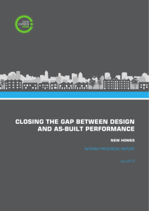 Closing the Gap Between Design and As-Built