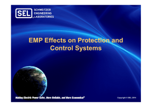 EMP Effects on Protection and Control Systems