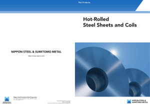Hot-Rolled Steel Sheets and Coils