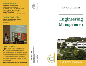 Engineering Management Engineering