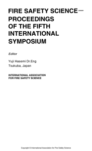 fire safety science- proceedings of the fifth international symposium