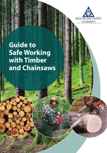 Guide to Safe Working with Timber and Chainsaws